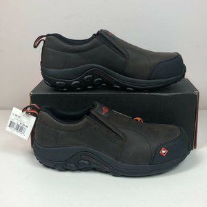 Merrell Jungle Moc CT Composite Toe Leather Work Shoe  Mens 9.5 Sneakers